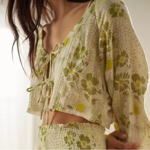 Out from Under by Urban Outfitters Alice tie front top